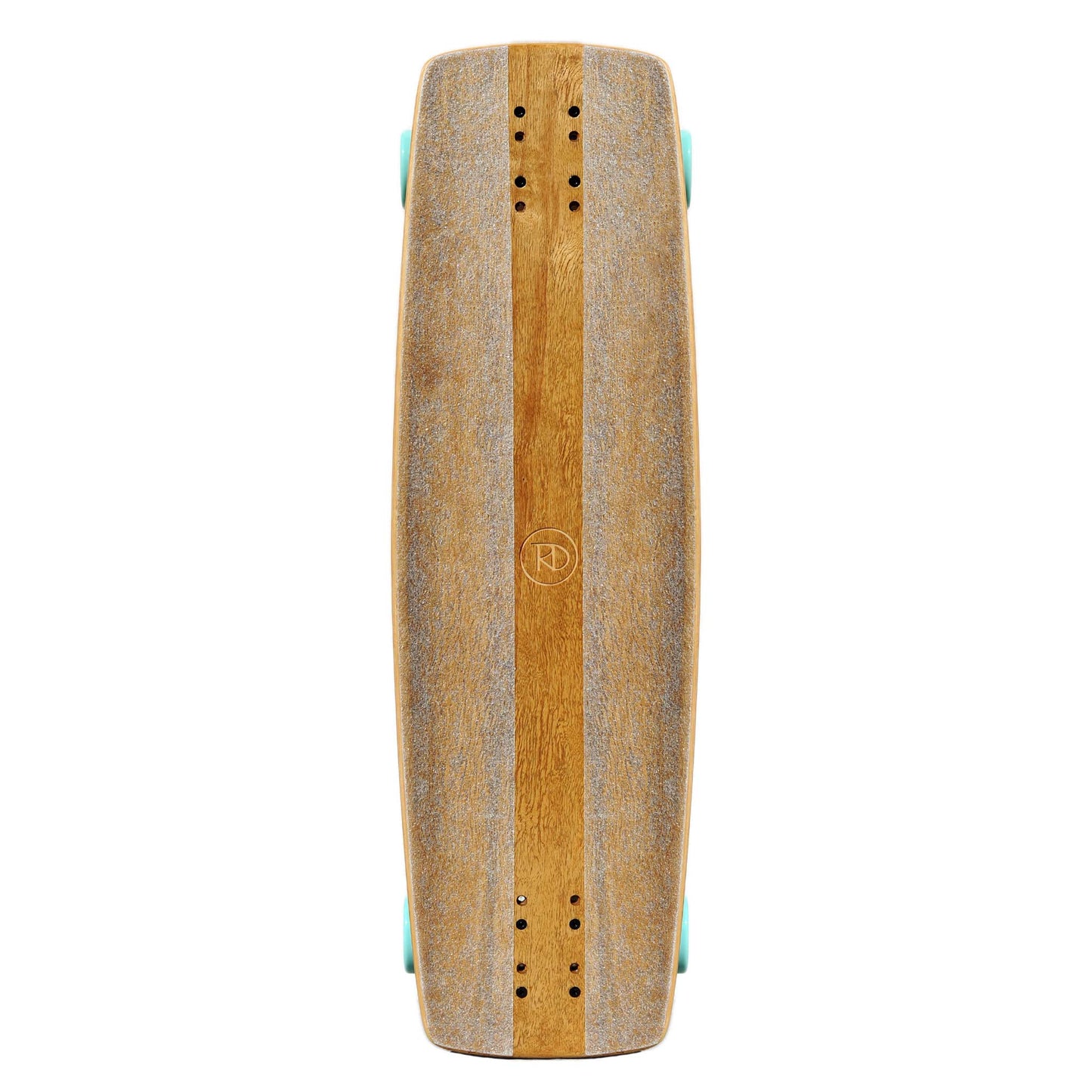 wakeskate skateboard complete deck natural color with engraving